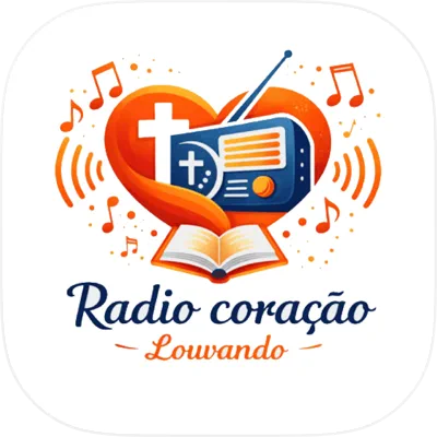 Ícone do aplicativo Rádio Coração Louvando